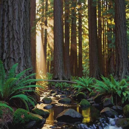Everroot fantasy candle with notes of woody notes, styled for ancient forest environments.